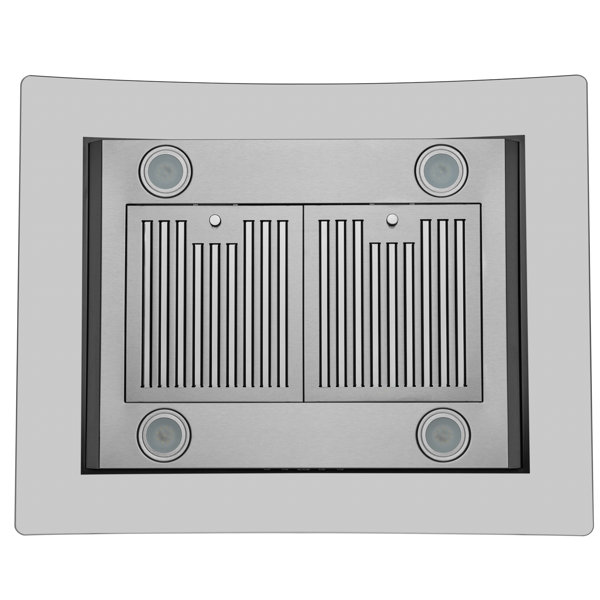 Hauslane 30 Inches 600 Cubic Feet Per Minute Convertible Island Range